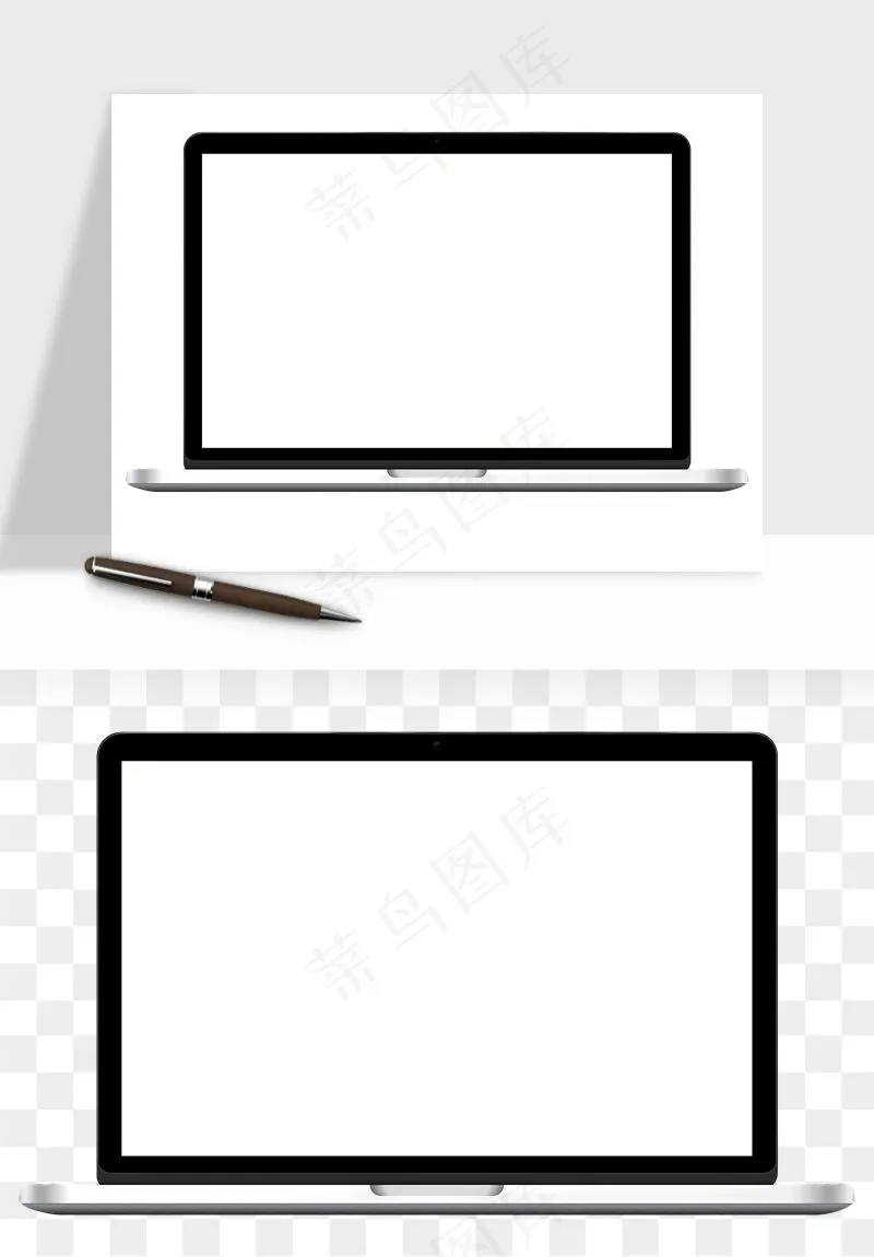 电脑笔记本平板png免抠
