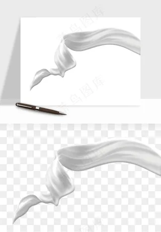 飞溅的牛奶牛奶杯元素png免抠