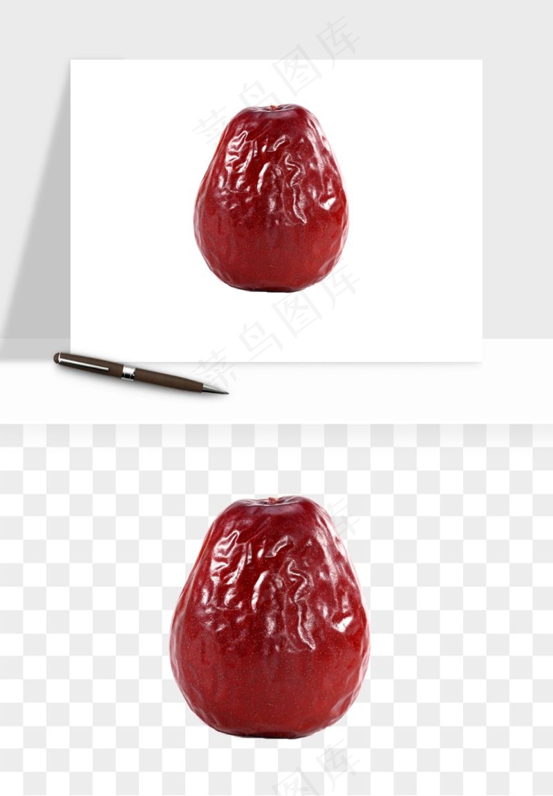 红枣大枣png免抠