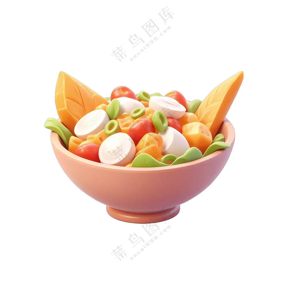 彩色的水果沙拉