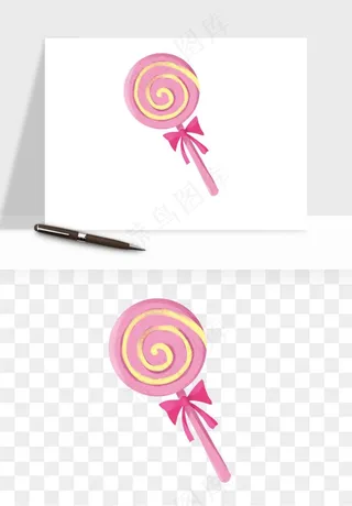 棒棒糖圈圈糖png免抠
