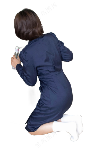 png免抠家政服务保姆人物