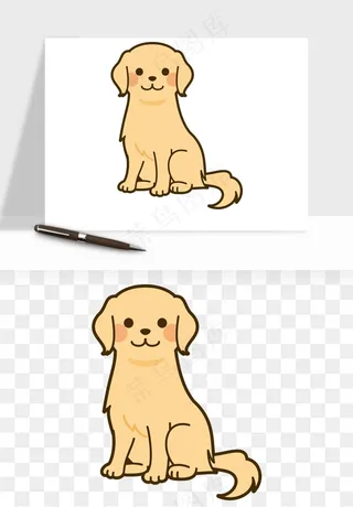 卡通狗狗猫咪png免抠