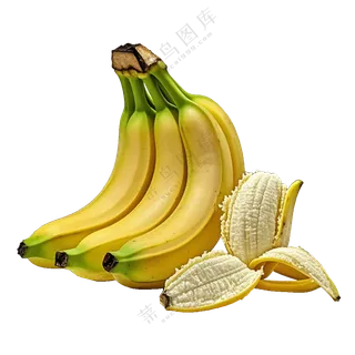 美味香蕉素材