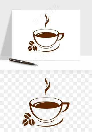 咖啡豆png免抠