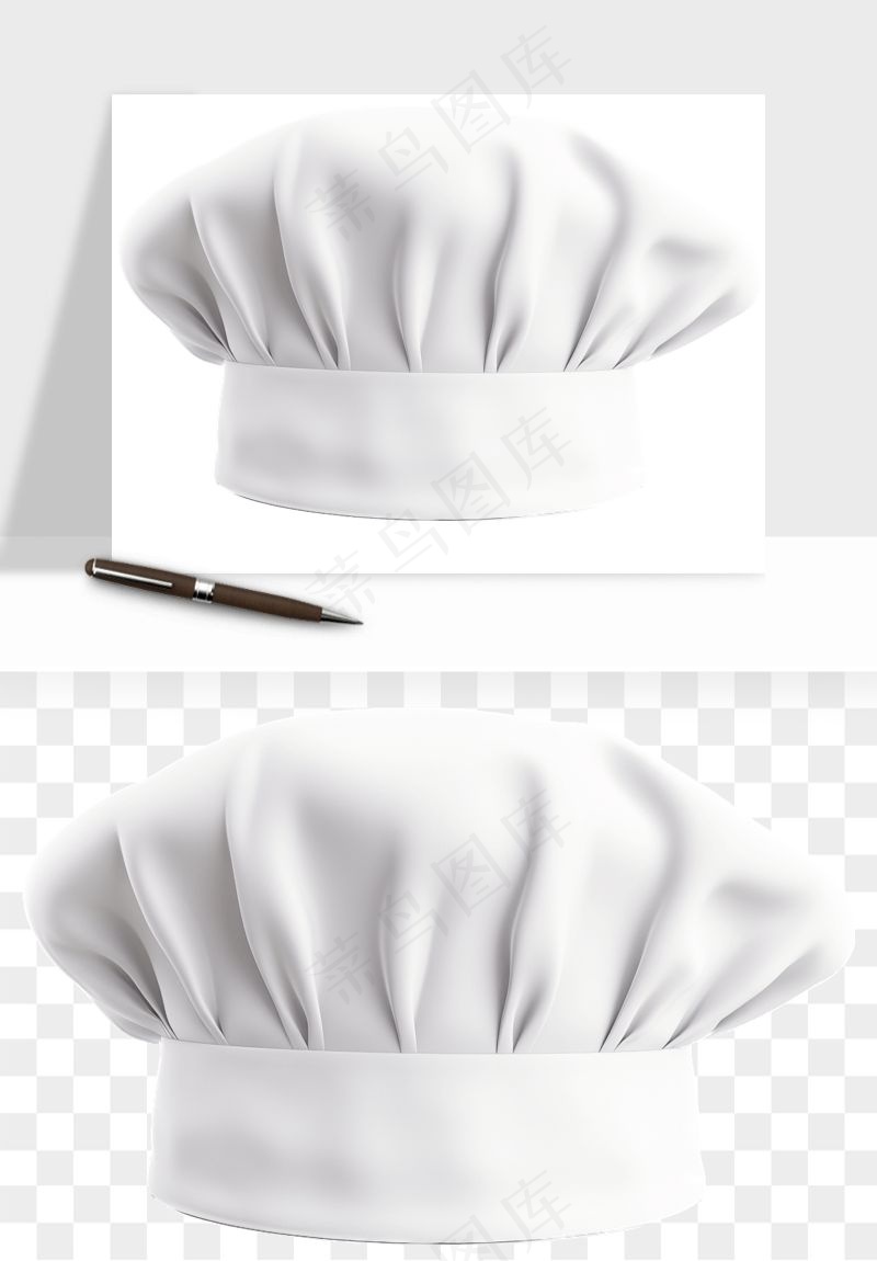 厨师帽png免抠