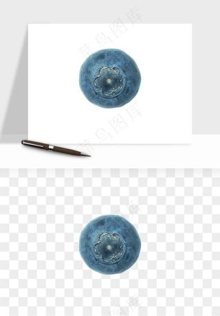 蓝莓水果png免抠