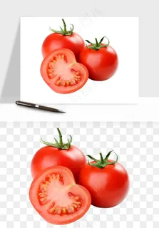 西红柿番茄圣女果png免抠
