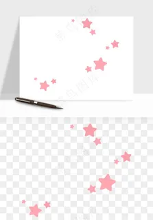 卡通小星星五角星闪光png免抠