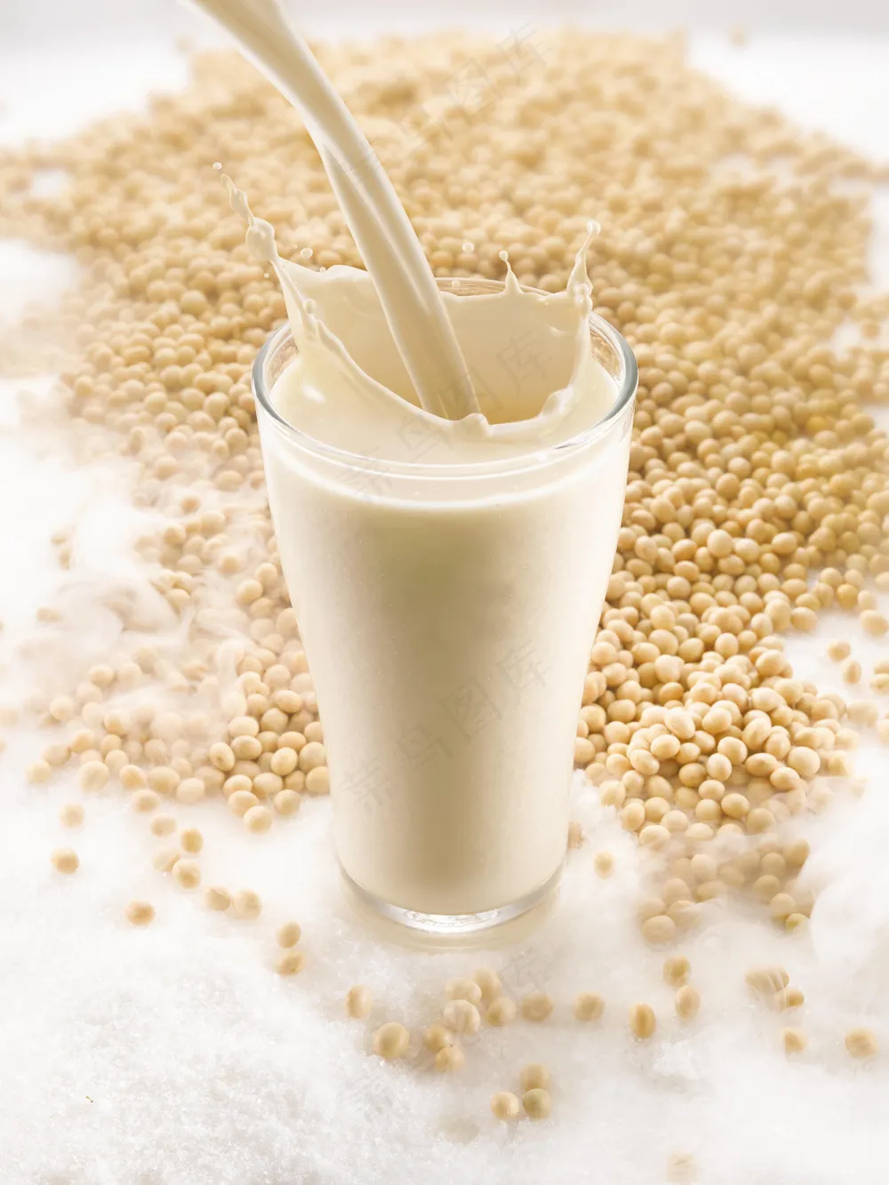 现磨豆浆美食图片