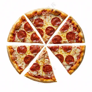 美味的披萨美食摄影图免抠