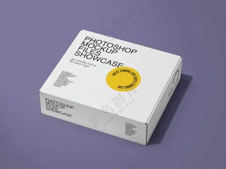 2飞机盒快递纸盒产品包装盒样机