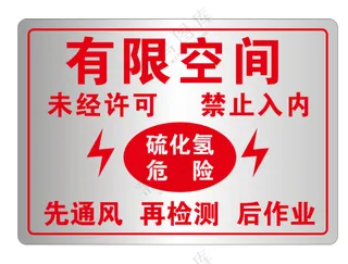 有限空间硫化氢危险