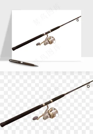 钓鱼竿png免抠