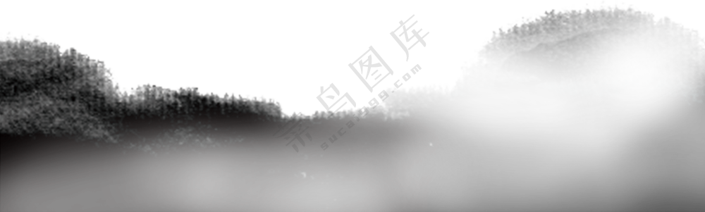 水墨装饰用中国风元素免抠图片素材