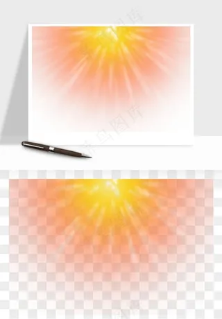 光晕光圈阳光太阳光效png免抠