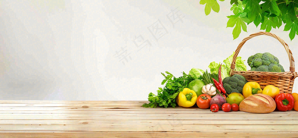 农林蔬果生鲜店水果店蔬菜店背景