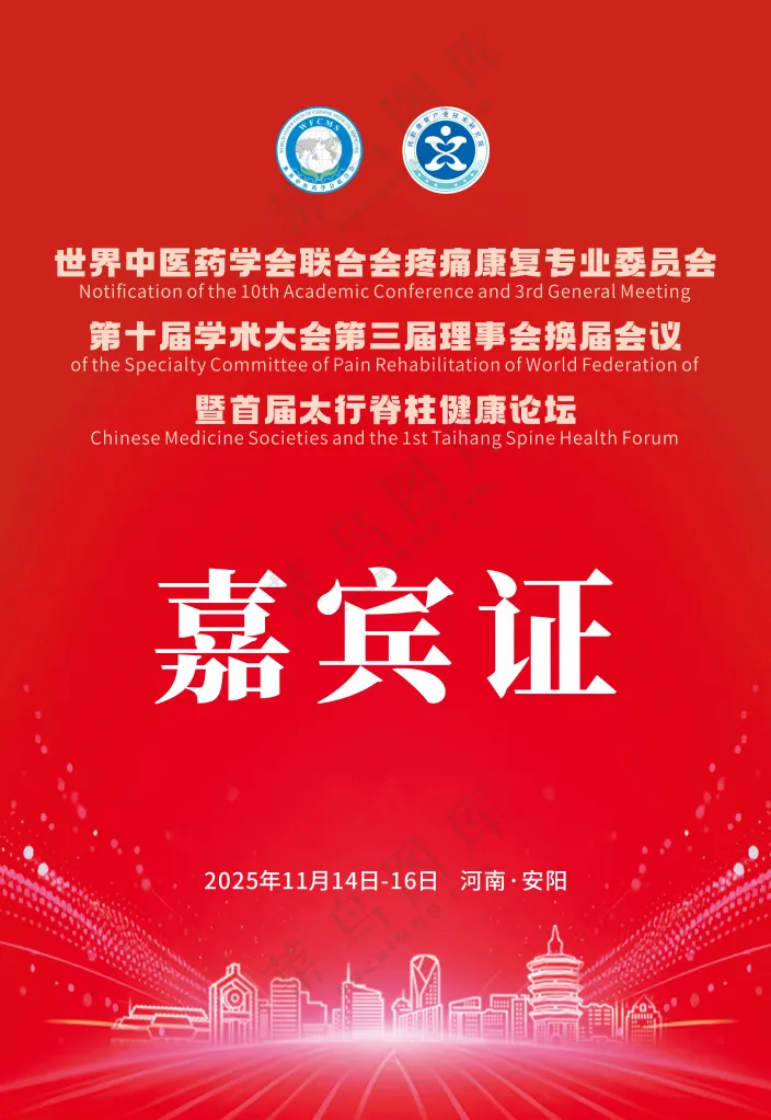 红色嘉宾证 工作证