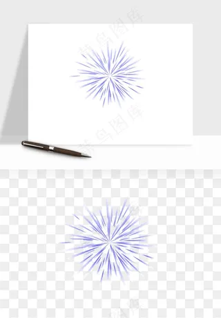 卡通烟花烟火礼花png免抠