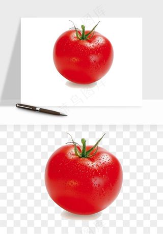 西红柿番茄圣女果png免抠