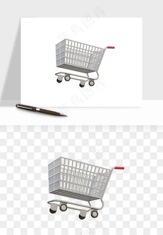 购物车购物篮png免抠图