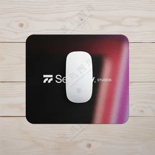 黑色文创鼠标垫样机-08