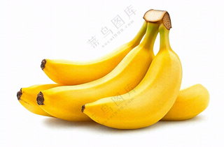 香蕉成熟水果摄影图
