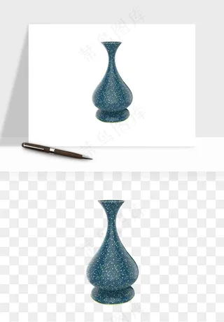 花瓶摆件陶瓷png免抠