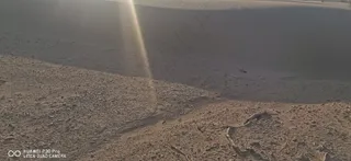 夕阳，沙漠戈壁