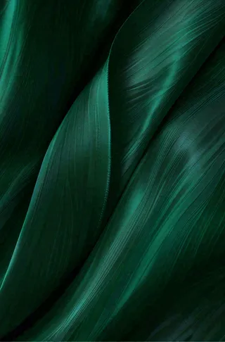 墨绿绿叶植物叶片插画端午节插画背景