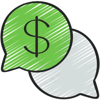 金融咨询 铅笔手绘图标icon