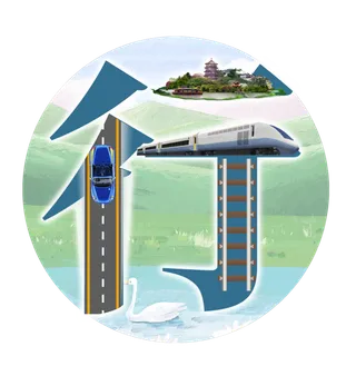 衣食住行书法字艺术字logo