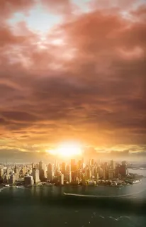 风景海报PSD素材