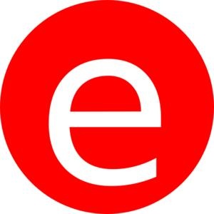 字母E PNG免抠(300x300)