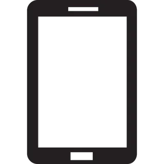 简约智能手机简笔画