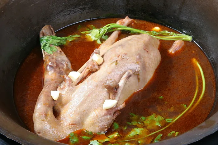 鸭锅（鲜蘑 冬瓜 2250克） (10)