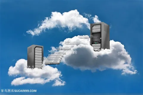 机柜网络服务器创意图片