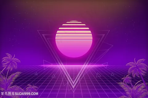 霓虹光效抽象背景JPG图片