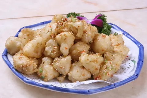 椒盐菜花-华谊楼