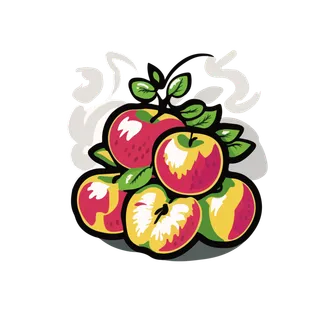 水果矢量彩色电商素材