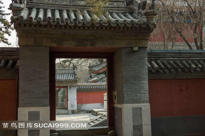 戒台寺古代建筑景观