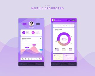 UI多页面包装展示手机APP交互界面样机长图概念PSD设计模板