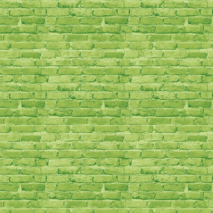 绿色砖墙背景图片