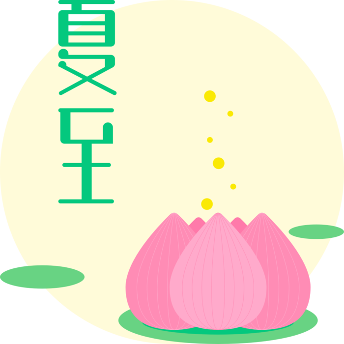夏至图标元素