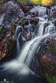 山水瀑布山水摄影图片 山水瀑布山水摄影图片