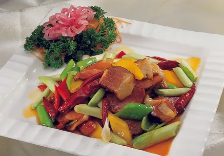 0030干煸四川腊肉 0030干煸四川腊肉
