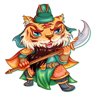 PNG免扣2022虎年新年春节元旦卡通老虎形象图片插画PSD设计素材