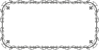 欧式复古线条边框花纹AI矢量LOGO角框花边分割线设计PSD卡片素材