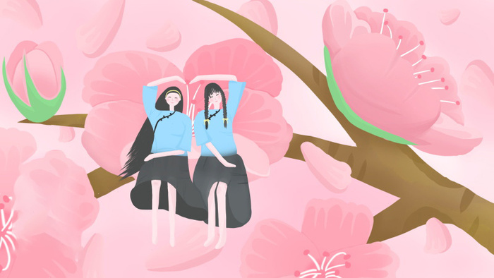 54青年海报54青年插画海报