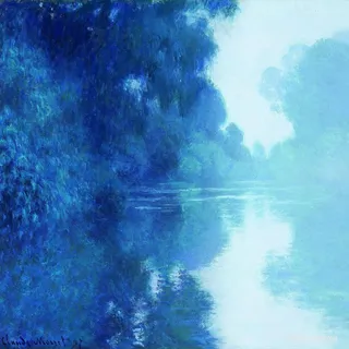 莫奈-塞纳河畔高清油画 莫奈-塞纳河畔高清油画